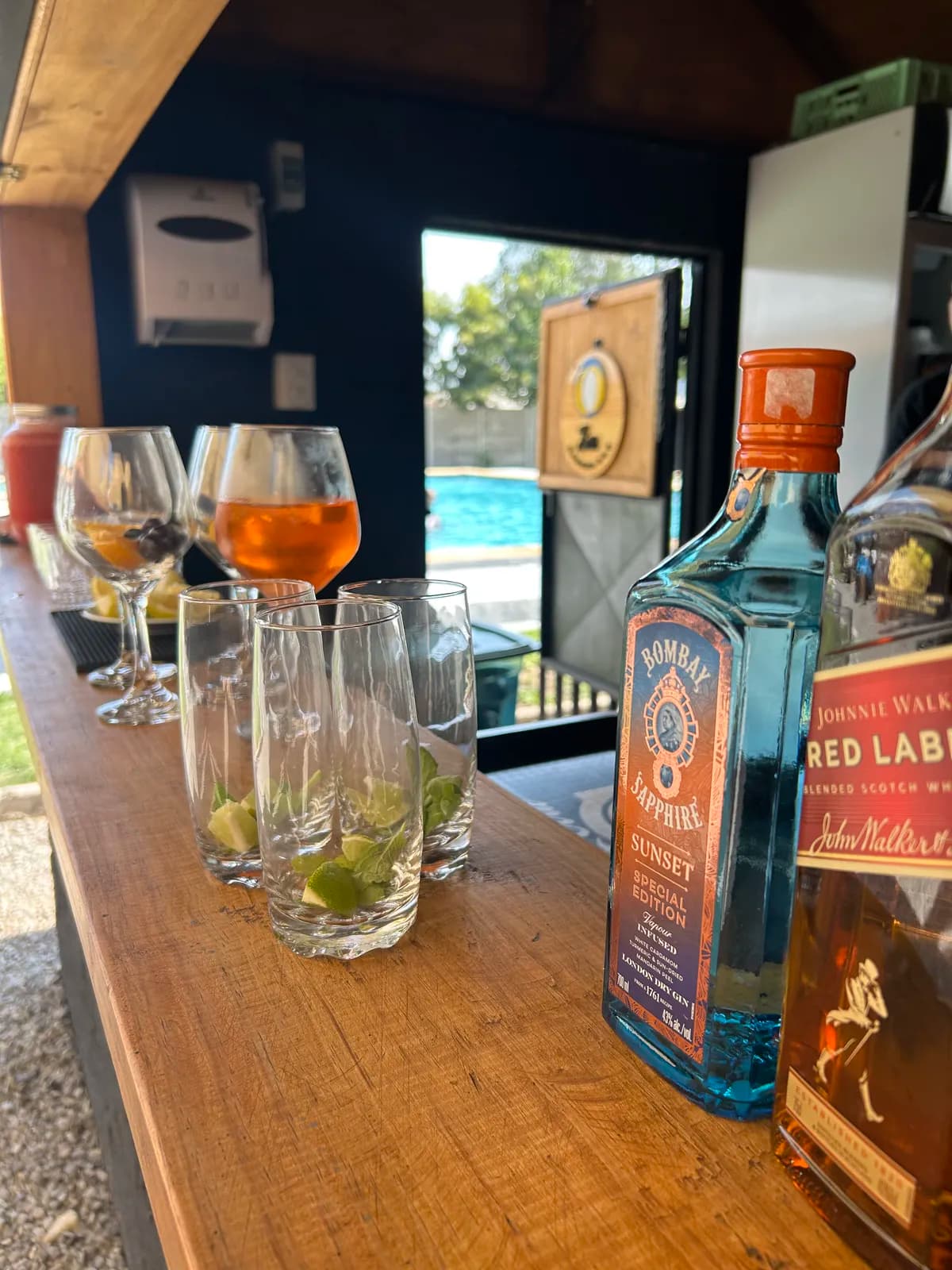 Bar y quincho de la parcela